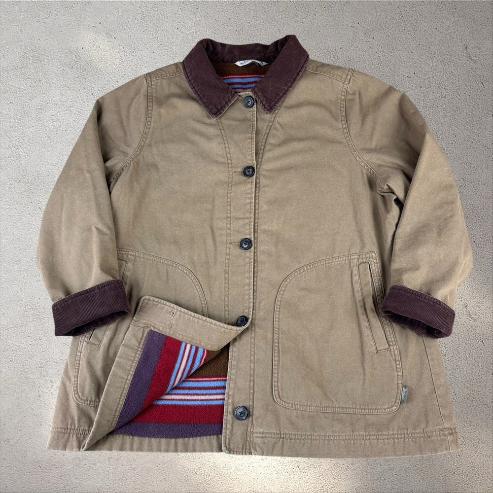 Woolrich Blanket Lined Chore Jacket Women's XL Barn Coat